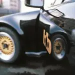 Porsche Turbo Targa schwarz