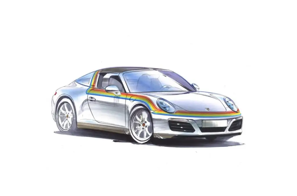 Porsche Targa Designidee