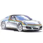 Porsche Targa Designidee